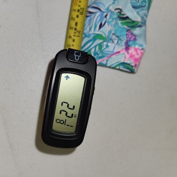 Lilly Pulitzer Girls Long-Sleeve Tropical Print Shirt Size 10 Blue & Pink Cotton - Picture 8 of 9